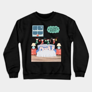 Silent night Crewneck Sweatshirt